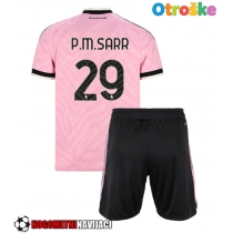Otroške Nogometnih dresov Juventus Pape Matar Sarr #29 Gostujoči 2026-27 Kratki rokavi (+ hlače)